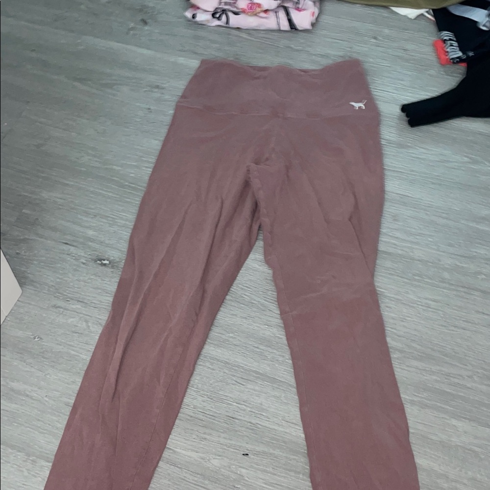 PINK Victoria's Secret Mauve Leggings